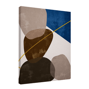 Quadro Decorativo Abstrato Orgânico 2 | Ana Paula Rius - Meu Rodapé