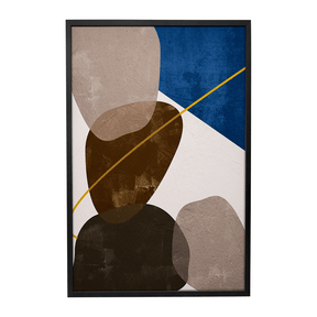 Quadro Decorativo Abstrato Orgânico 2 | Ana Paula Rius - Meu Rodapé
