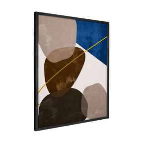 Quadro Decorativo Abstrato Orgânico 2 | Ana Paula Rius - Meu Rodapé