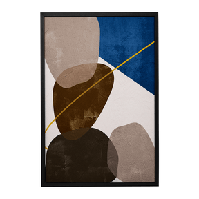 Quadro Decorativo Abstrato Orgânico 2 | Ana Paula Rius - Meu Rodapé