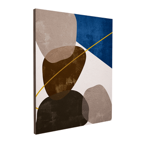 Quadro Decorativo Abstrato Orgânico 2 | Ana Paula Rius - Meu Rodapé