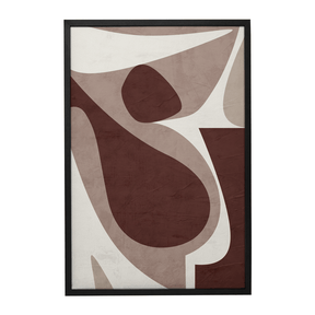 Quadro Decorativo Abstrato Orgânico 2 | Uillian Rius - Meu Rodapé