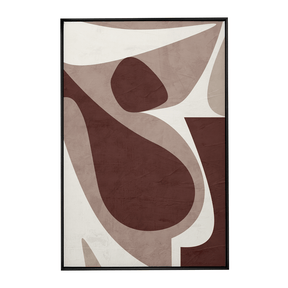 Quadro Decorativo Abstrato Orgânico 2 | Uillian Rius - Meu Rodapé