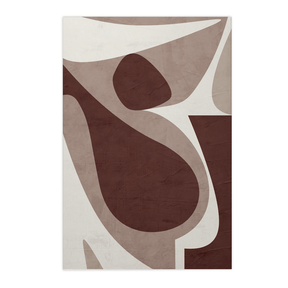 Quadro Decorativo Abstrato Orgânico 2 | Uillian Rius - Meu Rodapé