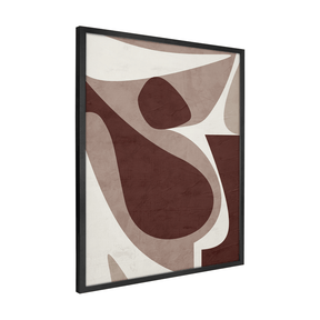 Quadro Decorativo Abstrato Orgânico 2 | Uillian Rius - Meu Rodapé