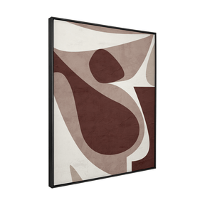 Quadro Decorativo Abstrato Orgânico 2 | Uillian Rius - Meu Rodapé