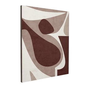 Quadro Decorativo Abstrato Orgânico 2 | Uillian Rius - Meu Rodapé