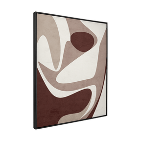 Quadro Decorativo Abstrato Orgânico 3 | Uillian Rius - Meu Rodapé
