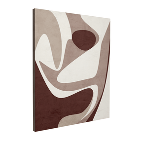 Quadro Decorativo Abstrato Orgânico 3 | Uillian Rius - Meu Rodapé