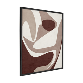 Quadro Decorativo Abstrato Orgânico 3 | Uillian Rius - Meu Rodapé