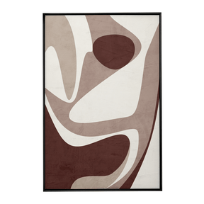 Quadro Decorativo Abstrato Orgânico 3 | Uillian Rius - Meu Rodapé