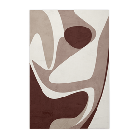 Quadro Decorativo Abstrato Orgânico 3 | Uillian Rius - Meu Rodapé