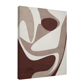 Quadro Decorativo Abstrato Orgânico 3 | Uillian Rius - Meu Rodapé
