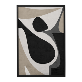 Quadro Decorativo Abstrato Orgânico 4 | Uillian Rius - Meu Rodapé