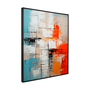 Quadro Decorativo Abstrato Wabi - Sabi 1 | Uillian Rius - Meu Rodapé