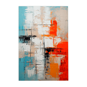 Quadro Decorativo Abstrato Wabi - Sabi 1 | Uillian Rius - Meu Rodapé