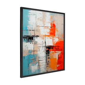 Quadro Decorativo Abstrato Wabi - Sabi 1 | Uillian Rius - Meu Rodapé