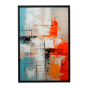 Quadro Decorativo Abstrato Wabi - Sabi 1 | Uillian Rius - Meu Rodapé