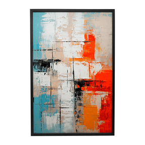 Quadro Decorativo Abstrato Wabi - Sabi 1 | Uillian Rius - Meu Rodapé