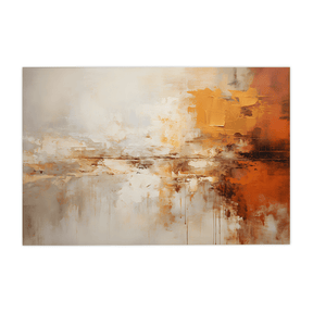 Quadro Decorativo Abstrato Wabi - Sabi 10 | Uillian Rius - Meu Rodapé