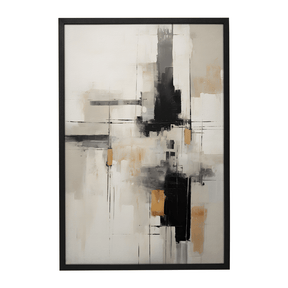 Quadro Decorativo Abstrato Wabi - Sabi 12 | Uillian Rius - Meu Rodapé