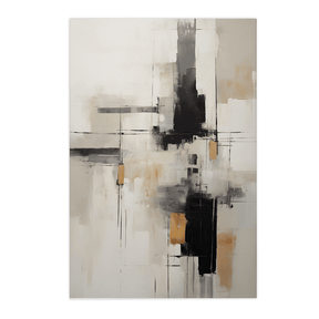 Quadro Decorativo Abstrato Wabi - Sabi 12 | Uillian Rius - Meu Rodapé
