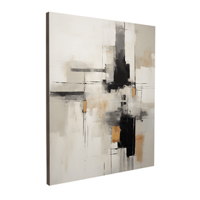 Quadro Decorativo Abstrato Wabi - Sabi 12 | Uillian Rius - Meu Rodapé