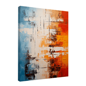 Quadro Decorativo Abstrato Wabi - Sabi 2 | Uillian Rius - Meu Rodapé