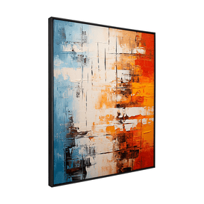 Quadro Decorativo Abstrato Wabi - Sabi 2 | Uillian Rius - Meu Rodapé