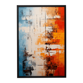 Quadro Decorativo Abstrato Wabi - Sabi 2 | Uillian Rius - Meu Rodapé