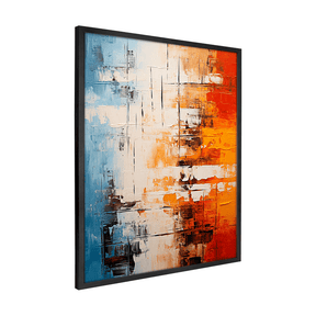 Quadro Decorativo Abstrato Wabi - Sabi 2 | Uillian Rius - Meu Rodapé
