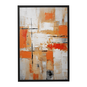 Quadro Decorativo Abstrato Wabi - Sabi 3 | Uillian Rius - Meu Rodapé