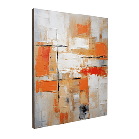 Quadro Decorativo Abstrato Wabi - Sabi 3 | Uillian Rius - Meu Rodapé