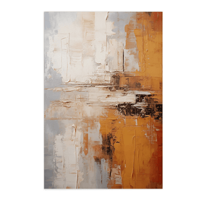 Quadro Decorativo Abstrato Wabi - Sabi 5 | Uillian Rius - Meu Rodapé