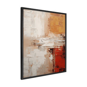 Quadro Decorativo Abstrato Wabi - Sabi 6 | Uillian Rius - Meu Rodapé
