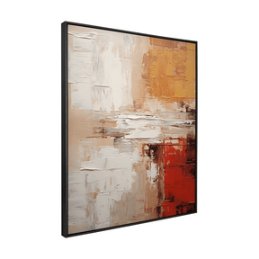 Quadro Decorativo Abstrato Wabi - Sabi 6 | Uillian Rius - Meu Rodapé