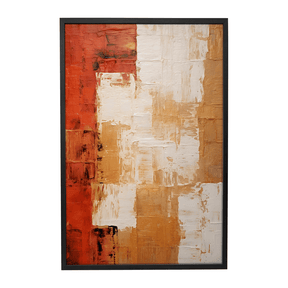 Quadro Decorativo Abstrato Wabi - Sabi 8 | Uillian Rius - Meu Rodapé
