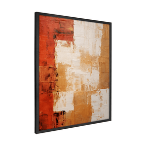 Quadro Decorativo Abstrato Wabi - Sabi 8 | Uillian Rius - Meu Rodapé