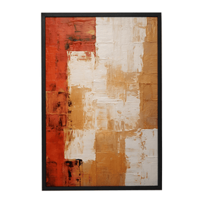 Quadro Decorativo Abstrato Wabi - Sabi 8 | Uillian Rius - Meu Rodapé