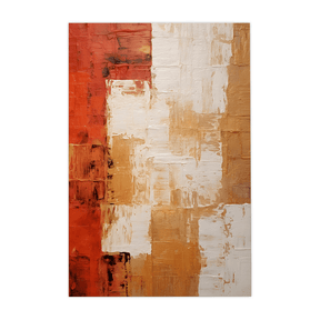 Quadro Decorativo Abstrato Wabi - Sabi 8 | Uillian Rius - Meu Rodapé