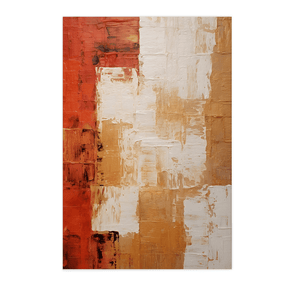Quadro Decorativo Abstrato Wabi - Sabi 8 | Uillian Rius - Meu Rodapé