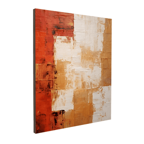 Quadro Decorativo Abstrato Wabi - Sabi 8 | Uillian Rius - Meu Rodapé