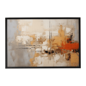 Quadro Decorativo Abstrato Wabi - Sabi 9 | Uillian Rius - Meu Rodapé