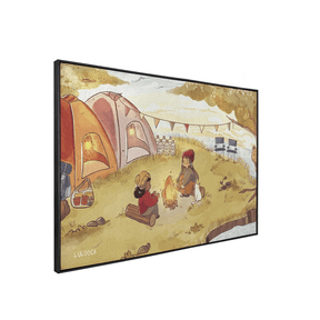 Quadro Decorativo Acampamento Fofo | Luana Gurgel - Meu Rodapé