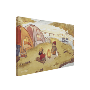 Quadro Decorativo Acampamento Fofo | Luana Gurgel - Meu Rodapé