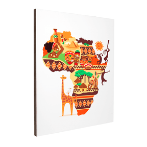Quadro Decorativo África | Diogo Ladeira - Meu Rodapé