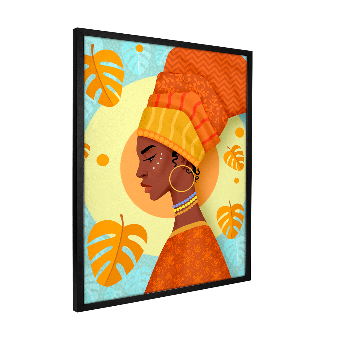 Quadro Decorativo Africana | Francisco Veiga - Meu Rodapé