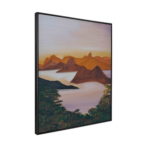 Quadro Decorativo Amanhecer | Selma Rodrigues - Meu Rodapé