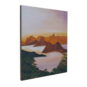 Quadro Decorativo Amanhecer | Selma Rodrigues - Meu Rodapé