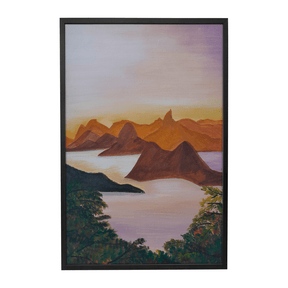 Quadro Decorativo Amanhecer | Selma Rodrigues - Meu Rodapé
